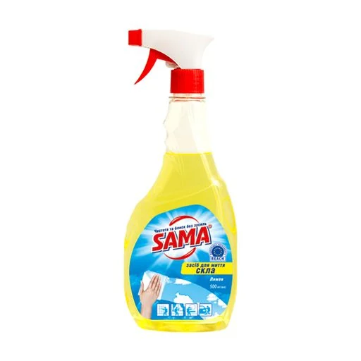 Засіб для миття скла Sama Лимон, 500 мл